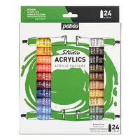 Zestaw farb akrylowych Studio Pebeo  24 x 12 ml | Artmie