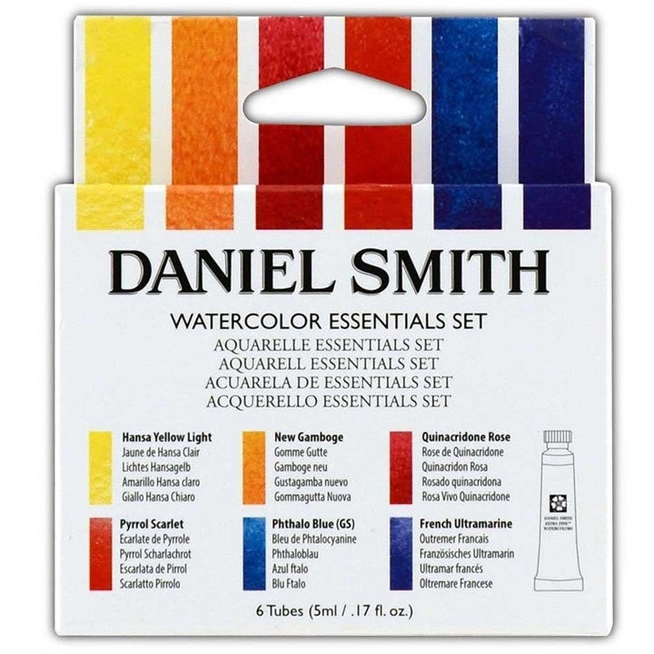 Zestaw farb akwarelowych Daniel Smith Essentials / 6 x 5 ml | Artmie