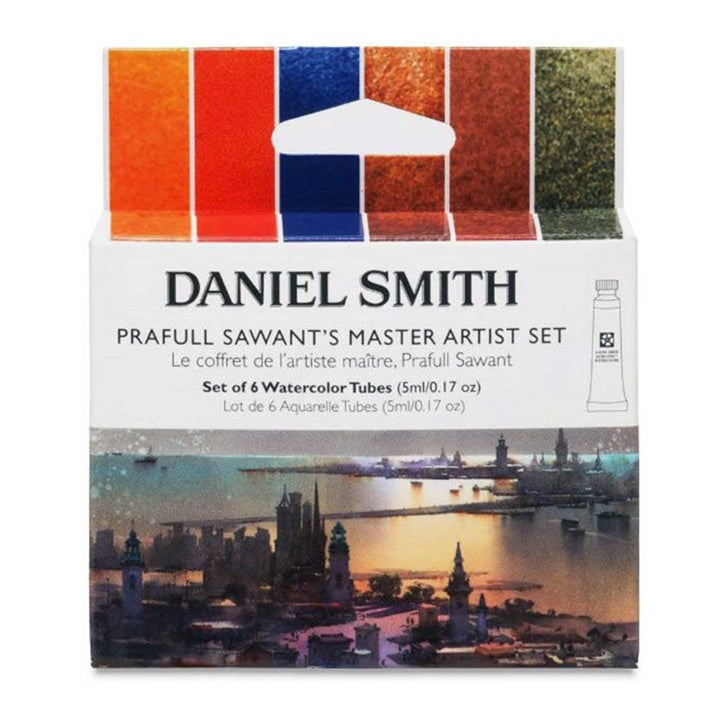 Zestaw farb akwarelowych Daniel Smith Prafull Sawant Master Artist / 6 x 5 ml | Artmie