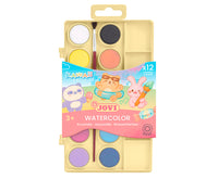 Zestaw farb akwarelowych JOVI Kawaii 22 mm - 12 szt. z pędzelkiem