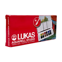Zestaw farb akwarelowych LUKAS Studio w plastikowym pudełku - 13 el.