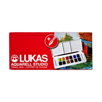 Zestaw farb akwarelowych LUKAS Studio w plastikowym pudełku - 13 el.