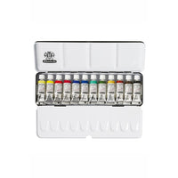 Zestaw farb akwarelowych w tubach Schmincke HORADAM metalowa kaseta | 12 x 5 ml | Artmie