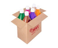 Zestaw farb dla dzieci JOVI Premium płynna tempera 6 x 500 ml – wariant B