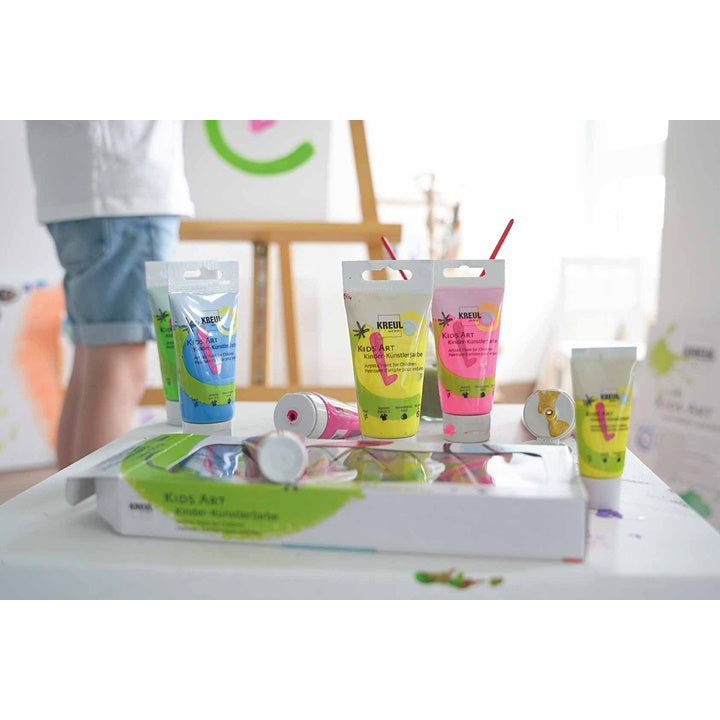 Zestaw farb dla dzieci KREUL 8 x 20 ml | Artmie
