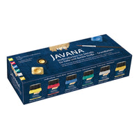 Zestaw farb do tkanin JAVANA metallic | Artmie