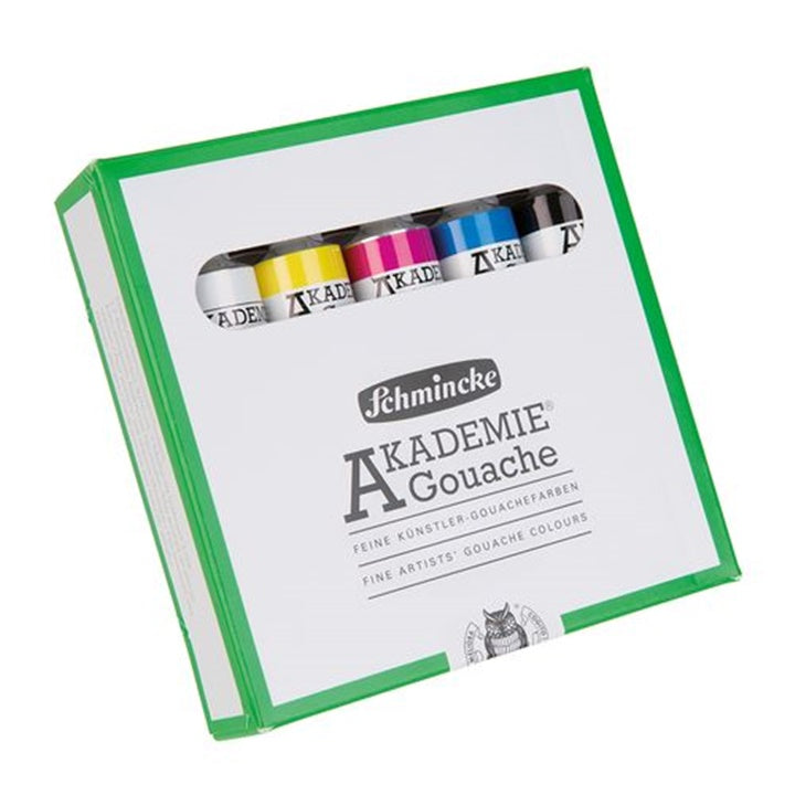 Zestaw farb Gouache w tubach Schmincke AKADEMIE 5 x 20 ml | Artmie