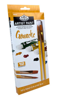 Zestaw farb gwaszowych Artist Paint / 12 szt x 12 ml | Artmie