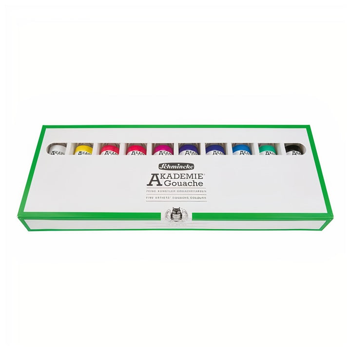 Zestaw farb gwaszowych Schmincke AKADEMIE 10 x 60 ml | Artmie
