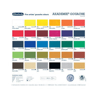 Zestaw farb gwaszowych Schmincke AKADEMIE 10 x 60 ml | Artmie