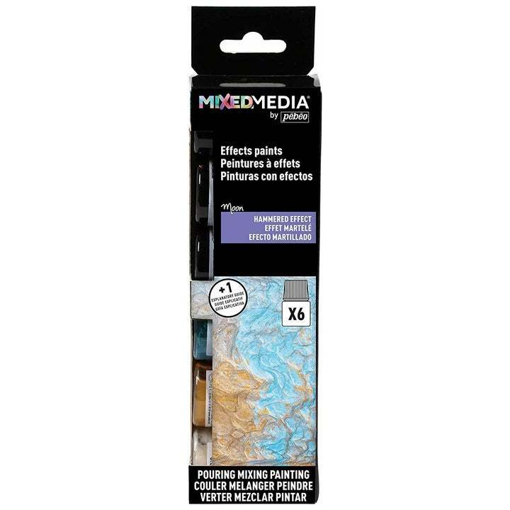 Zestaw farb Mixed Media Pebeo - Moon 6 x 20 ml | Artmie