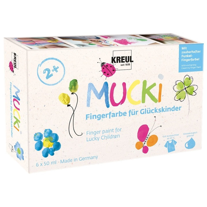 Zestaw farb MUCKI - KREUL / 6 x 50 ml | Artmie