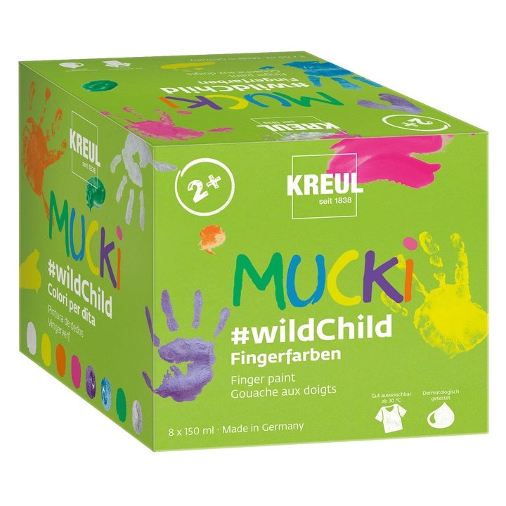 Zestaw farb MUCKI Wild Child  - KREUL / Set 8 x 150 ml | Artmie
