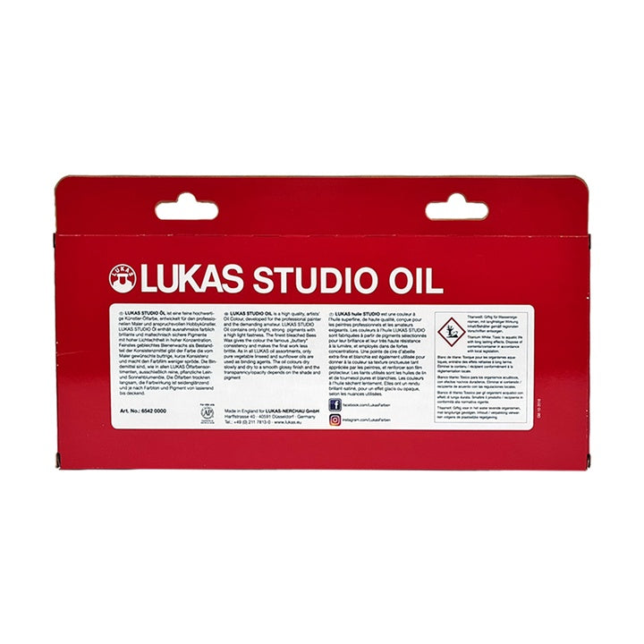 Zestaw farb olejnych LUKAS Studio | Artmie