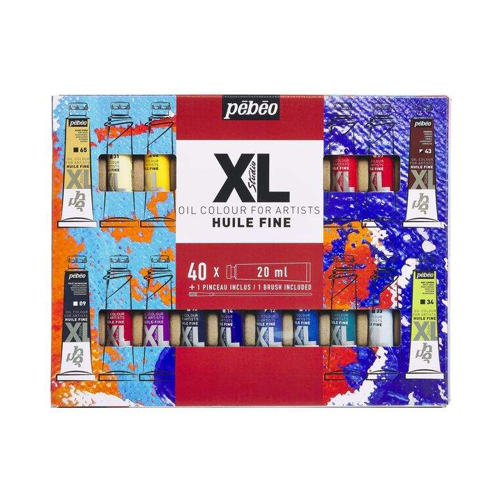 Zestaw farb olejnych Pebeo Studio XL | Artmie