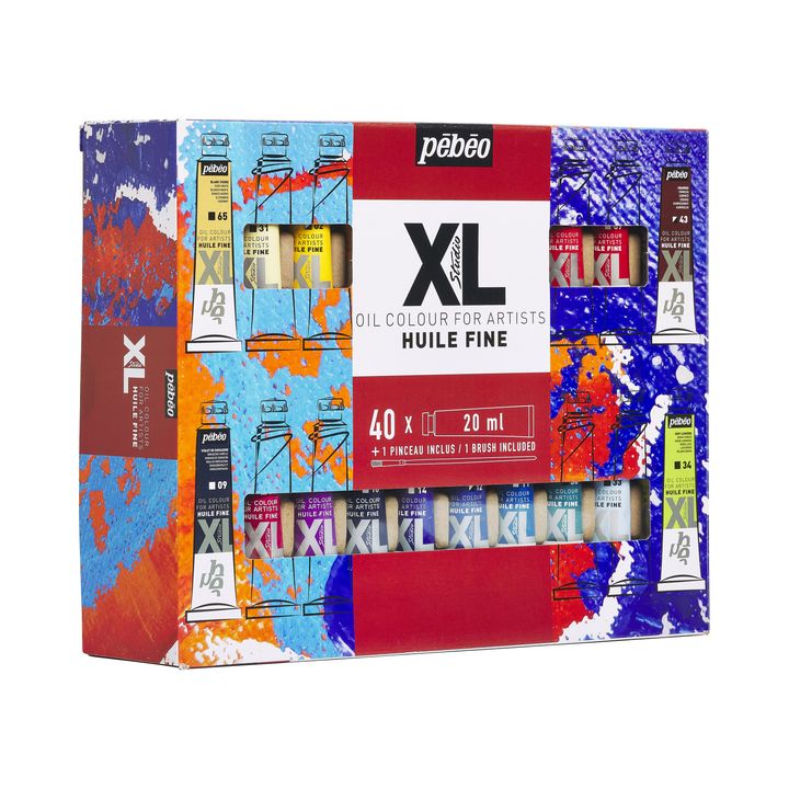 Zestaw farb olejnych Pebeo Studio XL | Artmie