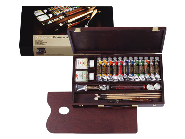 Zestaw farb olejnych Rembrandt Proffessional Box | Artmie