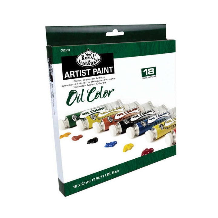 Zestaw farb olejnych Royal & Langnickel / 18 szt x 21 ml | Artmie