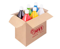 Zestaw farb plakatowych JOVI Premium 6 x 1000 ml