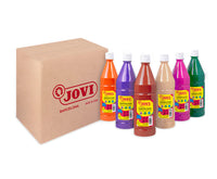 Zestaw farb plakatowych w płynie JOVI Premium 6 x 1000 ml – wariant B