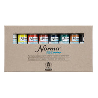 Zestaw farb Schmincke NORMA Blue w kartoniku, 8 x 35 ml