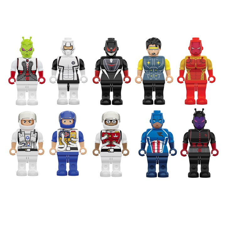Zestaw figurek lego 10 sztuk zestaw 3 | Artmie