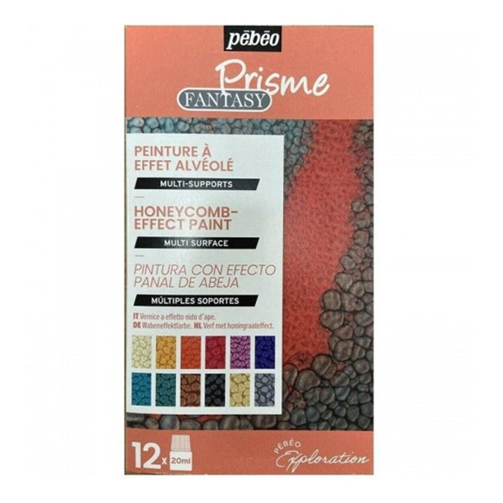 Zestaw innowacyjnych farb alkidowych  Fantasy Prisme 12 x 20ml PEBEO | Artmie