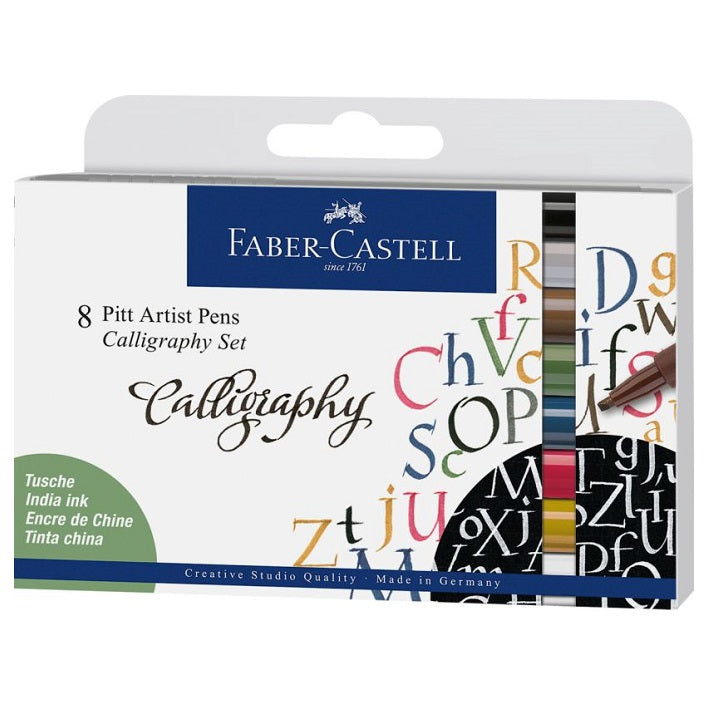 Zestaw kaligraficzny Faber-Castell Calligraphy set / 8 szt | Artmie