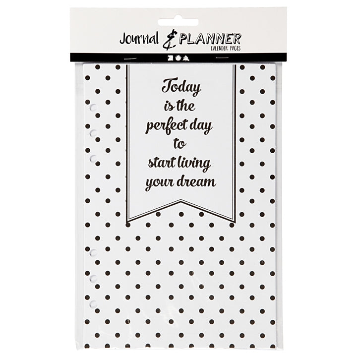 Zestaw kartek do planera, segregatora Journal and Planner | Artmie