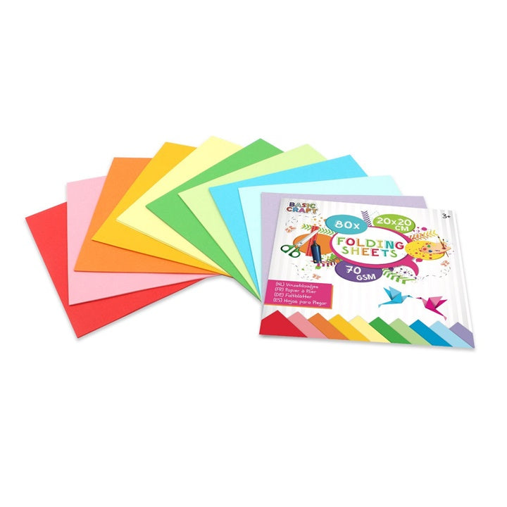Zestaw kolorowych papierów | różne rozmiary | Artmie