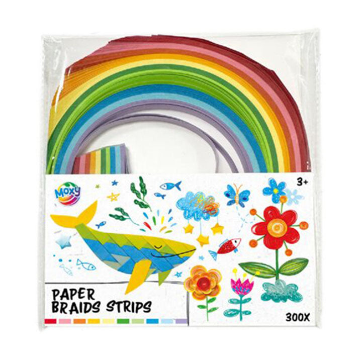 Zestaw kolorowych pasków papieru | Artmie