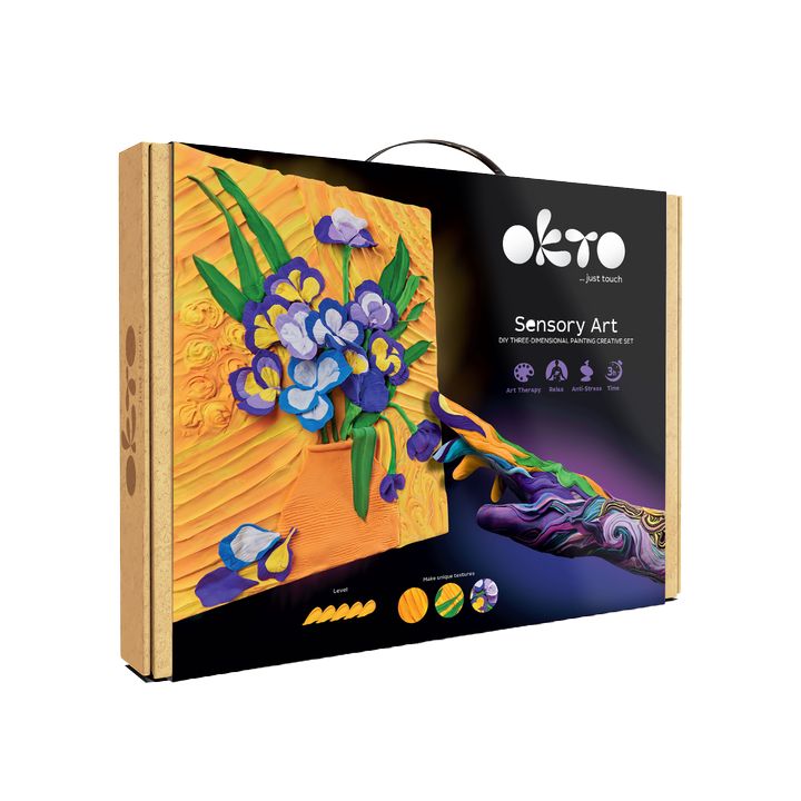 Zestaw kreatywny 3D OKTO "Iris" 30 x 40 cm | Artmie
