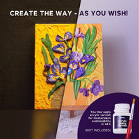 Zestaw kreatywny 3D OKTO "Iris" 30 x 40 cm | Artmie