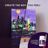 Zestaw kreatywny 3D OKTO "Skyline New York" 30 x 40 cm | Artmie