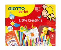 Zestaw kreatywny do prac plastycznych GIOTTO be-bè Little Creations 58 szt.