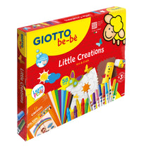 Zestaw kreatywny do prac plastycznych GIOTTO be-bè Little Creations 58 szt.