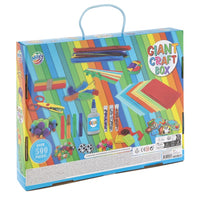 Zestaw kreatywny Giant Craft Box 500 elementów niebieski | Artmie