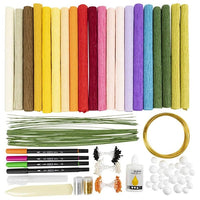 Zestaw kreatywny Maxi | Kwiaty z krepiny | Artmie