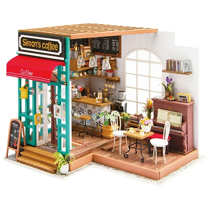 Zestaw kreatywny | Miniaturowa kawiarnia | Artmie