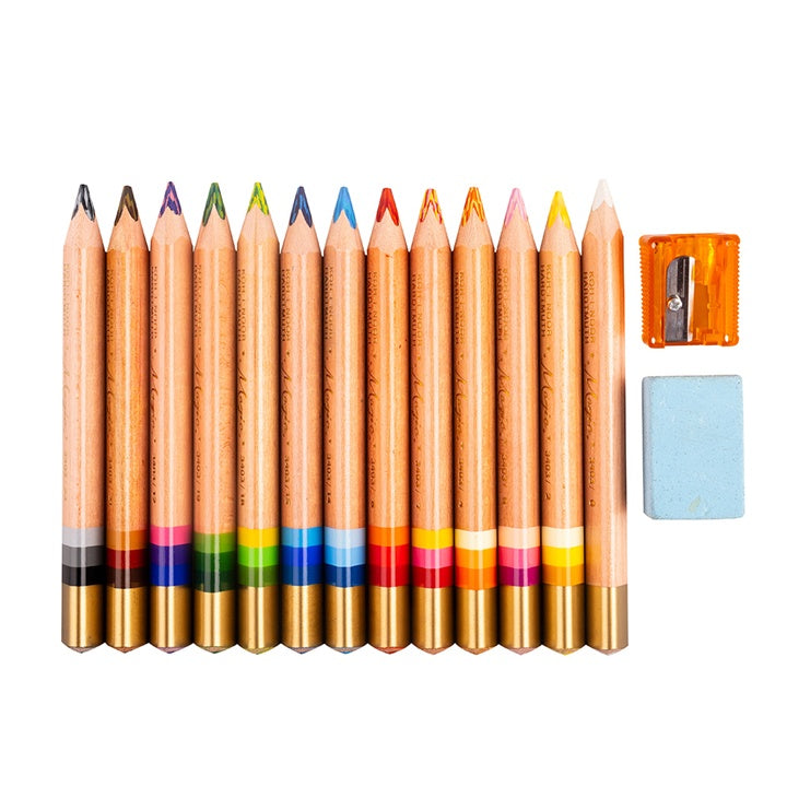Zestaw kredek MAGIC Jumbo 12+1 FSC | Artmie