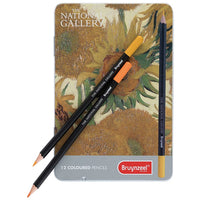 Zestaw kredek ołówkowych Bruynzeel z limitowanej edycji Van Gogh / 12 szt | Artmie