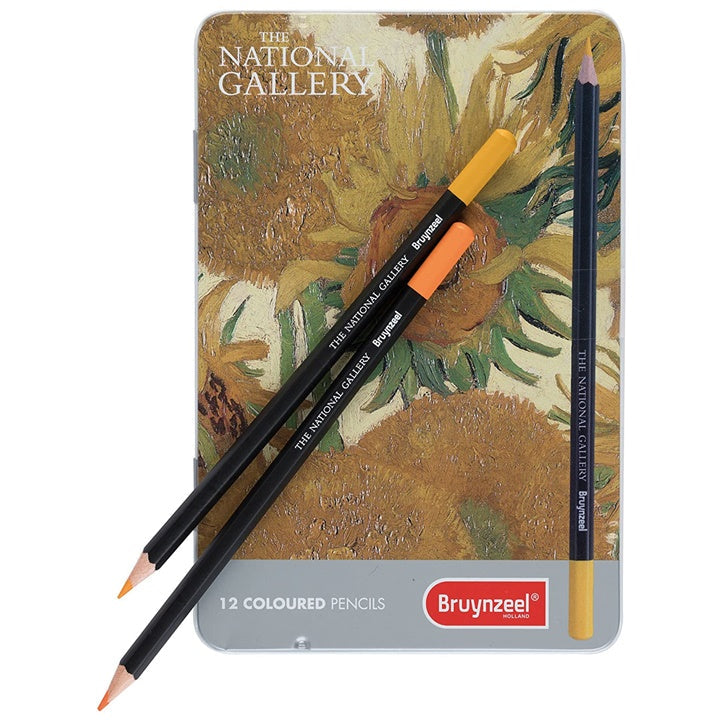 Zestaw kredek ołówkowych Bruynzeel z limitowanej edycji Van Gogh / 12 szt | Artmie