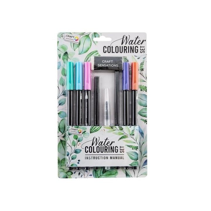 Markery akwarelowe Water Colouring Set / jasne kolory | Artmie