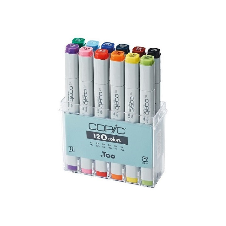 Zestaw markerów COPIC Classic Basic Colours / 12 szt | Artmie