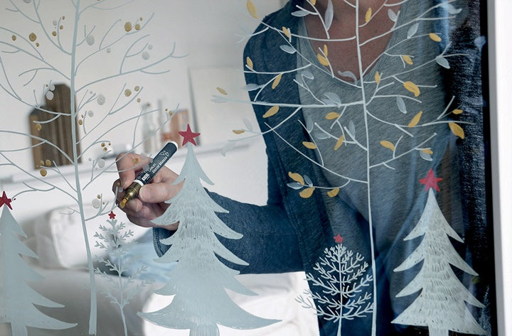 Zestaw markerów kredowych KREUL snow - 4 szt. | Artmie
