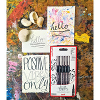 Zestaw markerów UNI PIN fineliner Love Lettering 5 szt. | Artmie