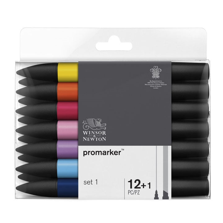 Zestaw markerów Winsor &amp; Newton Promarker - odcienie podstawowe | Artmie