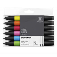 Zestaw markerów Winsor &amp; Newton Promarker - żywe odcienie | Artmie