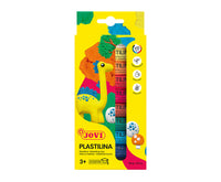 Zestaw mas plastycznych JOVI plastelina naturalna 10 x 15 g