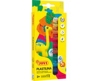 Zestaw mas plastycznych JOVI plastelina naturalna 10 x 15 g